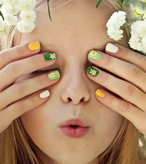 20 Stylish Designs Of Nail Art For Kids And Steps To Follow.